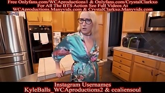 Stepmom Crystal Clark'S Seductive Poses For Her Son'S Pleasure