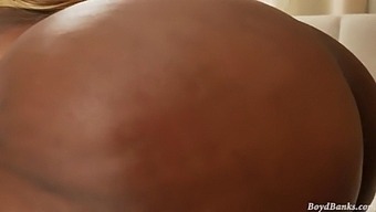 Ebony Teen With Big Tits Enjoys Bbc
