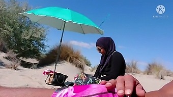 I Revealed My Genitals To A Muslim Man At The Seaside, Surprising Him!