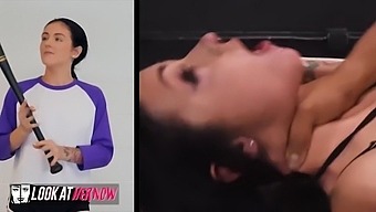 Rosalyn Sphinx Takes Ricky Johnson'S Big Cock In Doggy Style Position