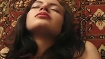 Russian Teen With Unshaven Legs Indulges In Solo Play With Dildo