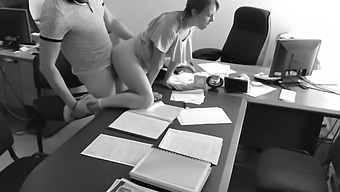 The Ceo Has Sex With His Petite Secretary In The Office And Records It Using A Concealed Camera