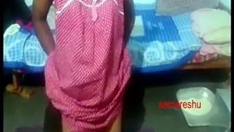 Hindi Couple Enjoys Double Penetration In Telugu Village