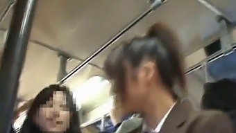 Asian Beauty Engages In Outdoor Sexual Activity In Public