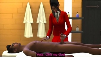 A Young Man Experiences His First Indian Massage Session Post-Work