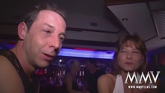 German Amateur Swingers Party With Big-Titted Milfs And Lesbians