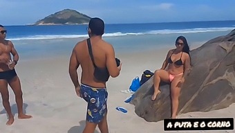 After A Photo Session, Two Individuals Engaged In Sexual Activity On A Public Nude Beach, Both Of Whom Were Black