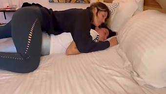 Amateur Couple Gets Noisy During Hotel Room Sex