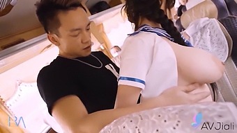 Taiwanese Beauty Gets Wild On A Bus With A Stranger
