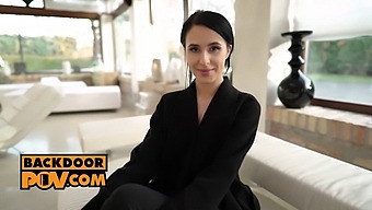 Big Cock Babe Alyssa Bounty Takes It In The Ass In Pov Video