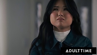 Ebony And Ivory Mix: Lulu Chu'S First Lesbian Encounter With September Reign - Part 3