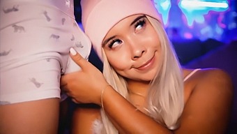 A Sweet-Looking Blonde Invites You To Help Her Seduce Her Stepbrother'S Erection