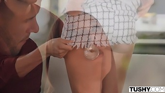Katrina, A Seductive Real Estate Agent, Surprises Her Client With An Anal Delight