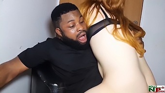 White Diamond Gets Pounded From Behind By Krissyjoh'S Massive African Dick