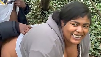 A Stunning Bbw Enjoys Riding A Penis In A Train Tunnel