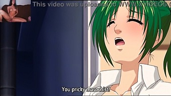 Teen Girl Gets Help From Her Friend'S Cock After Falling [Uncensored Hentai With English Subtitles]