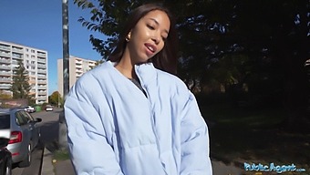 Clothed Public Encounter With An Asian Cowgirl Bouncing On A Big Cock