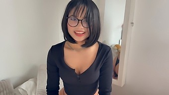 Wife With A Big Ass Gets Cum On Her Face In A Bet Payoff